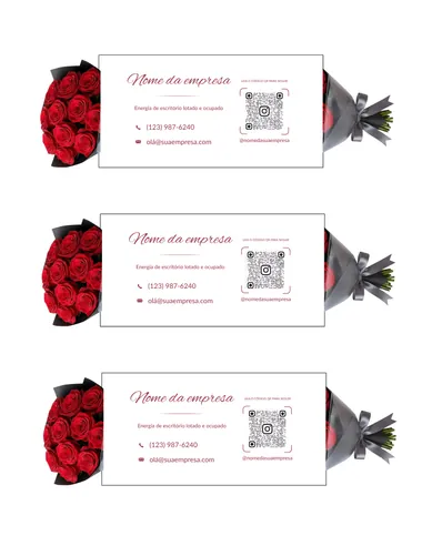 Cartão Floricultura