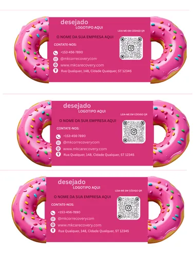 Cartão Docerias & Bolos